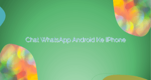 Chat WhatsApp Android ke iPhone