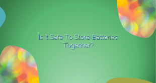 Is it Safe to Store Batteries Together?