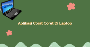 Aplikasi Corat Coret di Laptop