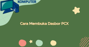 Cara Membuka Dasbor PCX