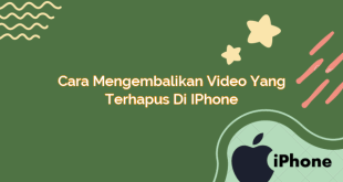 Cara Mengembalikan Video yang Terhapus di iPhone