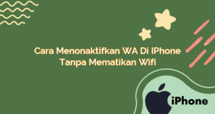 Cara Menonaktifkan WA di iPhone tanpa Mematikan Wifi