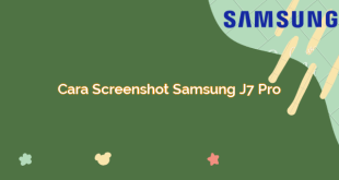 Cara Screenshot Samsung J7 Pro