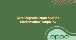 Cara Upgrade Oppo A37f ke Marshmallow Tanpa PC