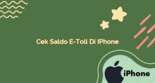 Cek Saldo e-Toll di iPhone