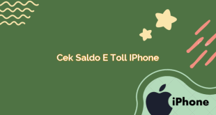 Cek Saldo E Toll iPhone