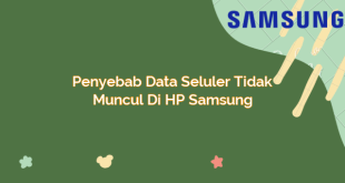 Penyebab Data Seluler Tidak Muncul di HP Samsung