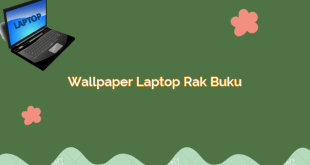 Wallpaper Laptop Rak Buku